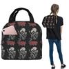 Cannibal Corpse Band Heavy Metal Horror Borsa Termica per Pranzo per Donne Bambini Scatole per Cibo a Prova di Perdite Borsa Termica per Pranzo Tote