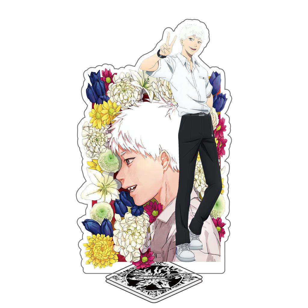 Anime The Summer Hikaru Died 15CM Acrylic Stand Figure Hikaru Indou Yoshiki Tsujinaka Desktop Ornament Collectible KEY Fans Gift