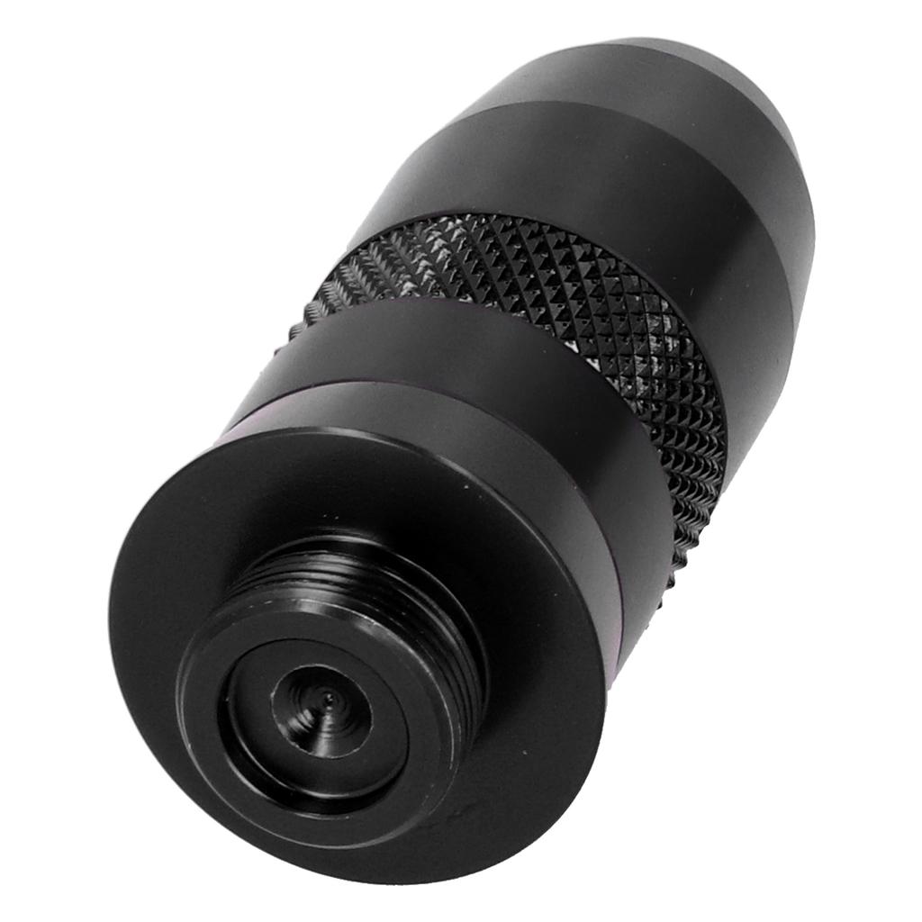 Motorcycle Exhaust Pipe Slider Aluminum Alloy Anti Falling Guard Protector (Black )