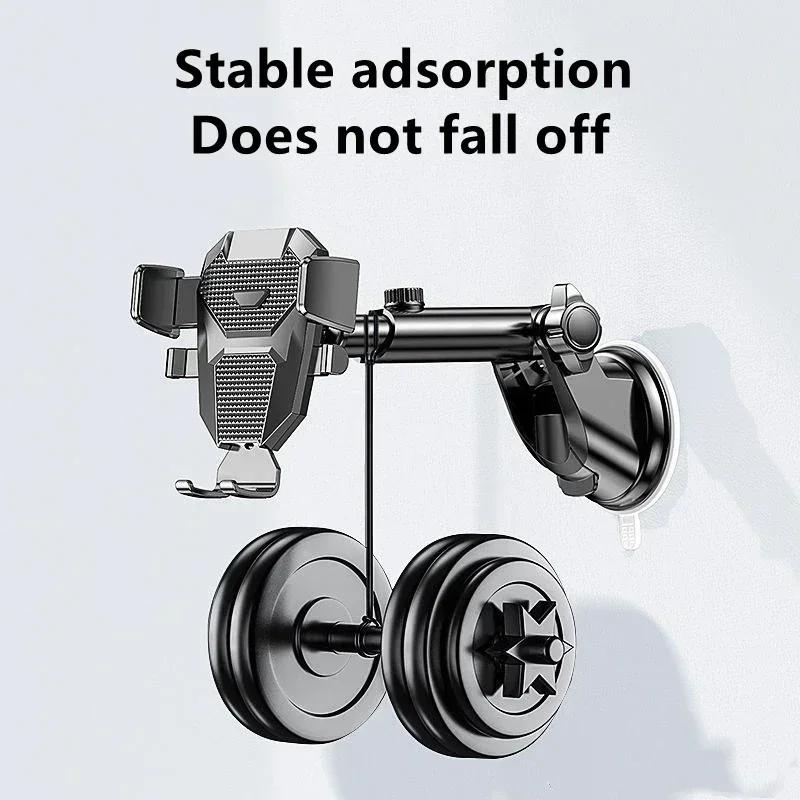 NEW Universal Sucker Car Phone Holder 360° Windshield Car Dashboard Mobile Cell Support Bracket for iPhone Samsung Xiaomi