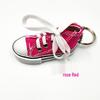 Mini Canvas Shoes Keychain Pendant - Sporty, Creative Gift Accessory