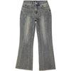 Lee427 High-Waist Flared Gray Women's Jeans