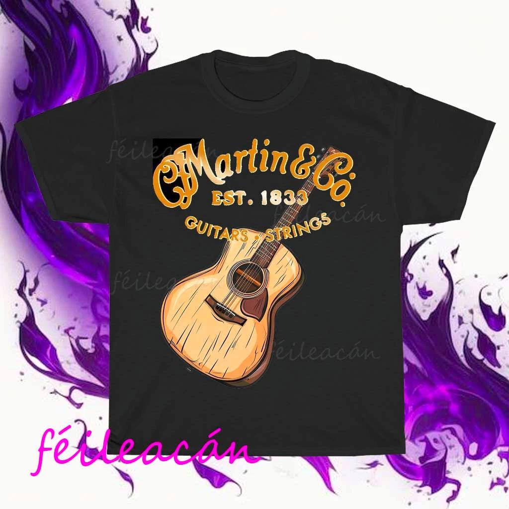 Brand New Martin Guitar Active Logo American T-Shirt Funny Size S to 5XL S