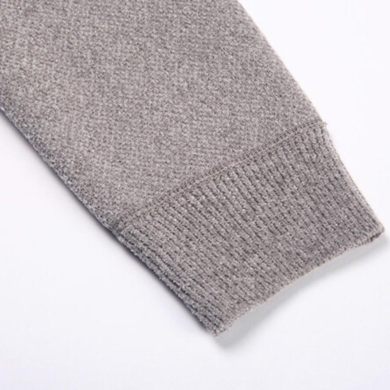 Winter Plus Samt Verdickt Samt herren Pullover Rundhals Pullover Gewebt herren Unterhemd Hemd Wolle Wolle