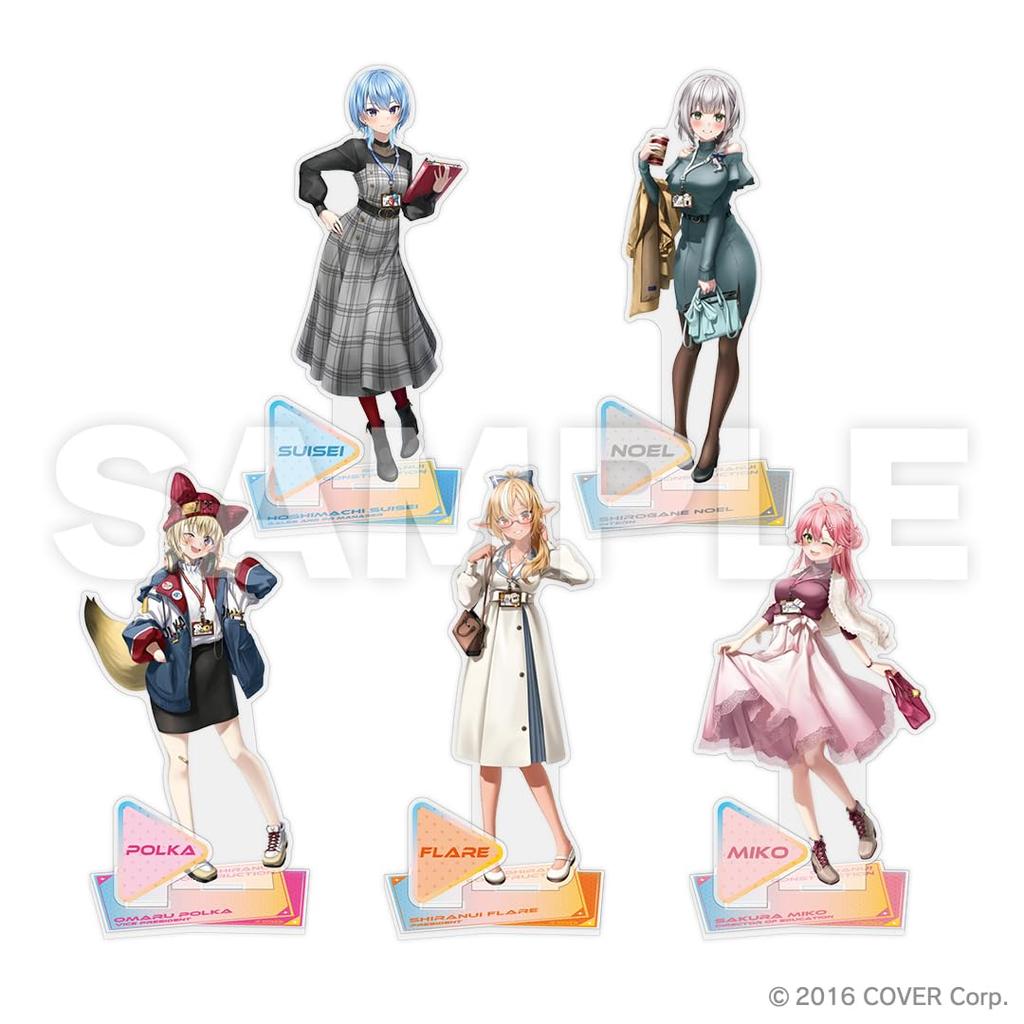 Noel Shirogane Acrylic Stand HoloLive 2023 Construction Building Event Limited Merchandise ~Shiranui Tour~ (Holoturi)