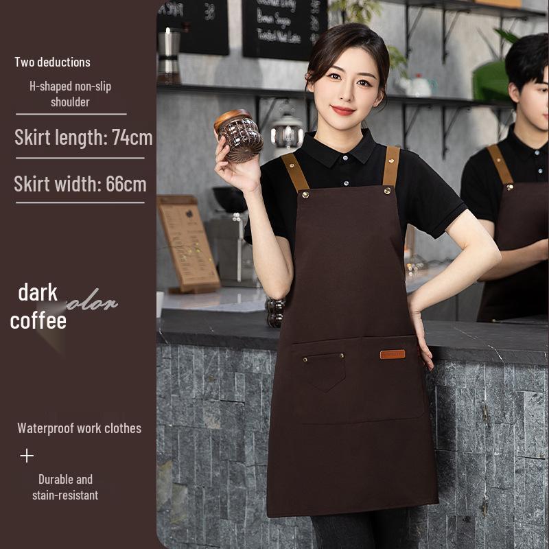 Custom Waterproof Oil-Proof Catering Kitchen Apron