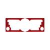 For Mini Cooper Hatch One For R50 R53 2002-2006 CarbonFiber AC Air Conditioning Control Panel Trim Car Interior Sticker