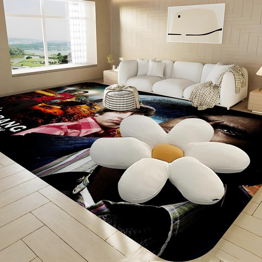 The Big Bang Theory Bathroom Mat Retro Multiple Choice Living Room Kitchen Rug Non-Slip Bedside Mats
