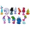 Trolls Movie Poppy Branch Action Figures Cake Toppers Doll Toy Gifts 12 Pcsset