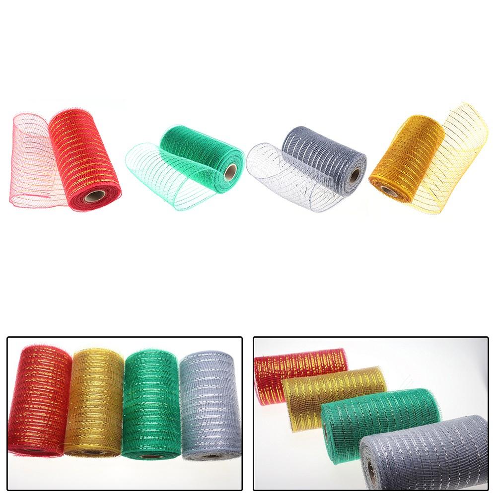 

Упаковочная сетка для рождественских украшений Полиэфирная сетчатая лента