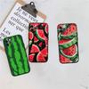 LO21 Étui Cartoon Fruit Pastèque pour Samsung A11 A12 A13 A15 A52S A53 A55 A56 A70 A71 A72 A73 F06 F16 F56 S10 Plus S10e