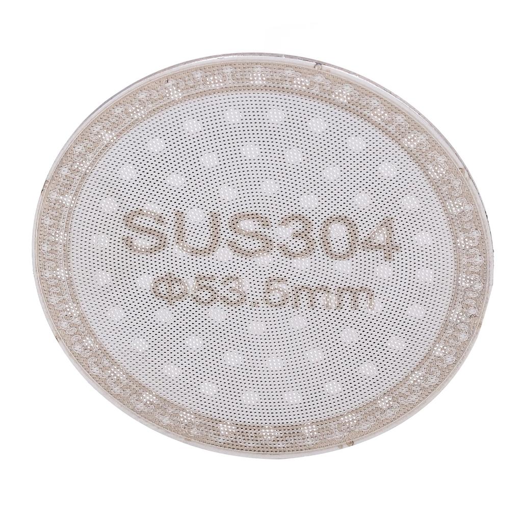 2pcs Puck Screen Reusable 1.2mm Thickness 304 Stainless Steel Double Layer Filter Screen for Portafilter Filter Basket