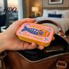 Scatola Portagioie a Forma di Scatoletta di Sardine con Divisori a Forma di Lische Contenitore Mini Compatto da Viaggio Custodia Organizzatore per Anelli Orecchini Collane da Donna