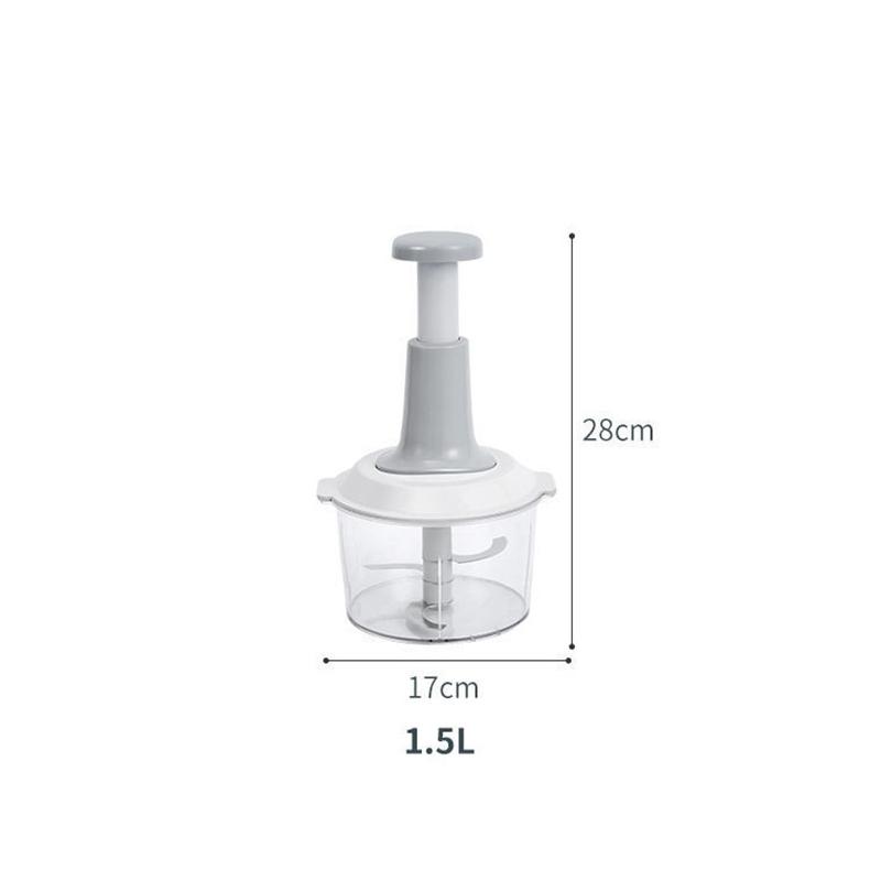 Multi-Functional Vegetable Mincer Manual Press Plastic Special Ingredients Mixer Removable Convenient Handheld Food Chopper