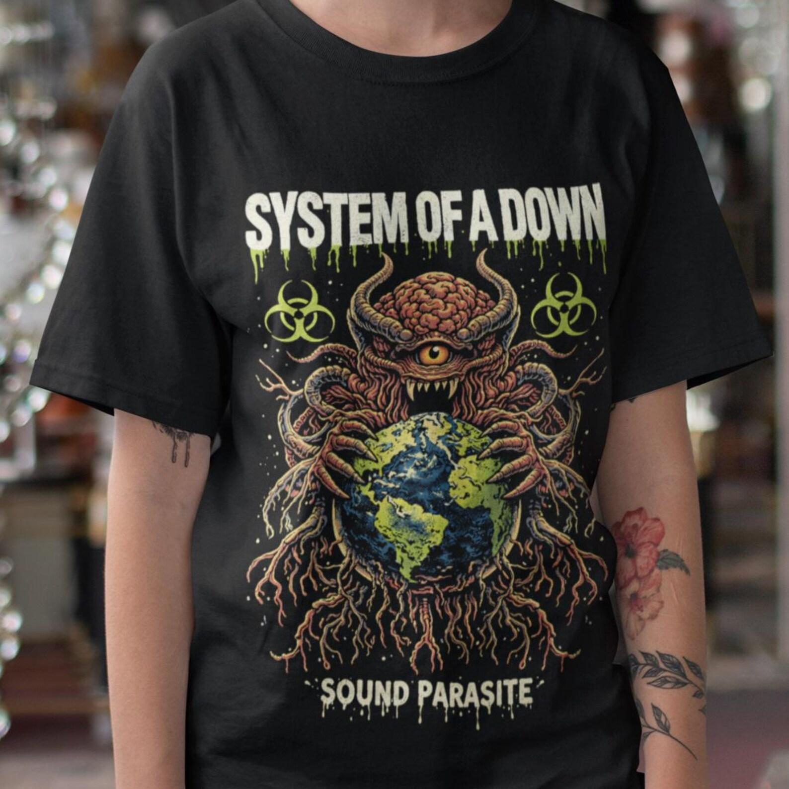 System of a Down T shirt - Toxicity - Chop Suey - System of a Down Merch - Unisex Metal Tee - Gift for Metal Lovers - Premium Music Apparel L