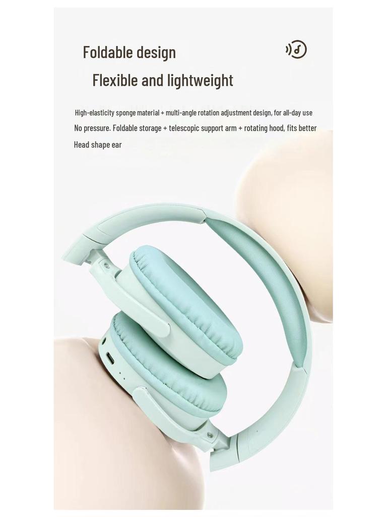 Universal Wireless Bluetooth Gaming Headset P2961 - Over-ear with Deep Bass for Music and E-sports