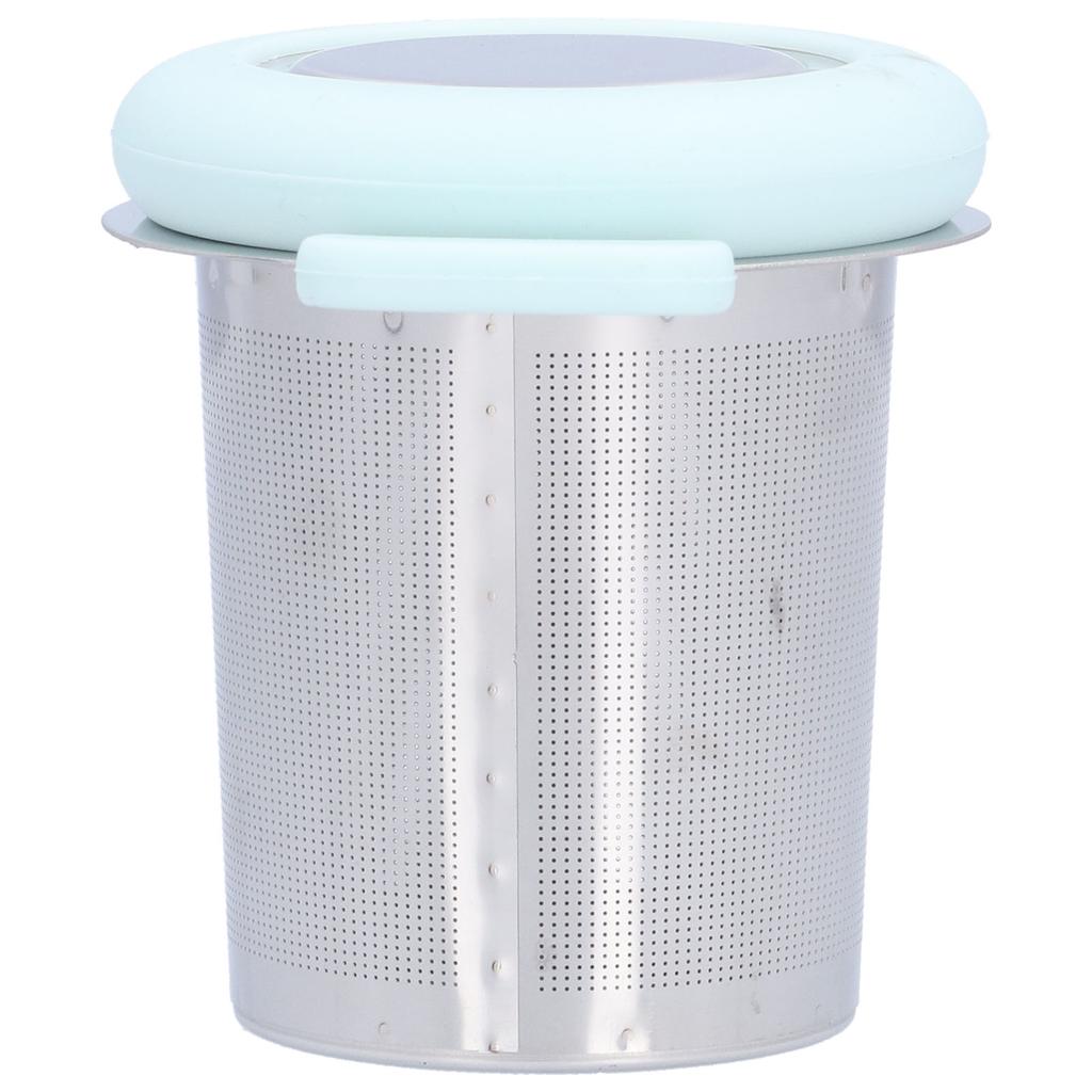 Tea Infuser Stainless Steel Reusable Tea Strainer with Double Silicone Handle for Home Office