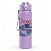 1PC Sinner Arrow Minimalist Retro Text Print 750ml Portable Sports Water Bottle Leakproof Gym Outdoor Travel Drink Cup