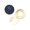 Clip On Cufflink Raised Star Face Zinc Alloy Shirt Cuff Accessory for Business Wear, Formal Outfits and Gift Styling