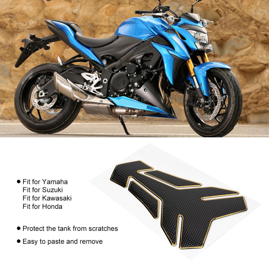 Motorcycle Gas Oil Fuel Sticker Pad Protector Decoration Fit for
