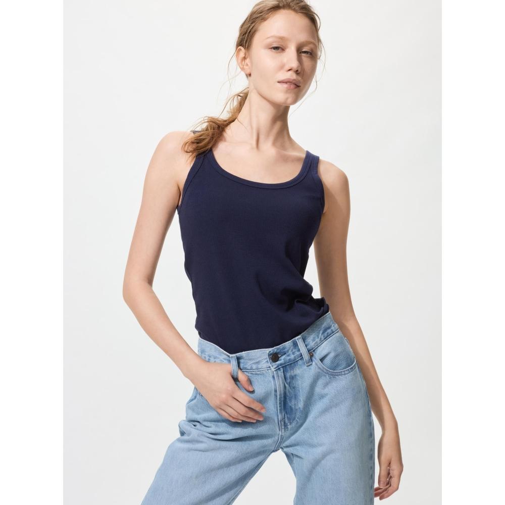 Uniqlo Japan Air Rhythm Cotton Bra Tank Top