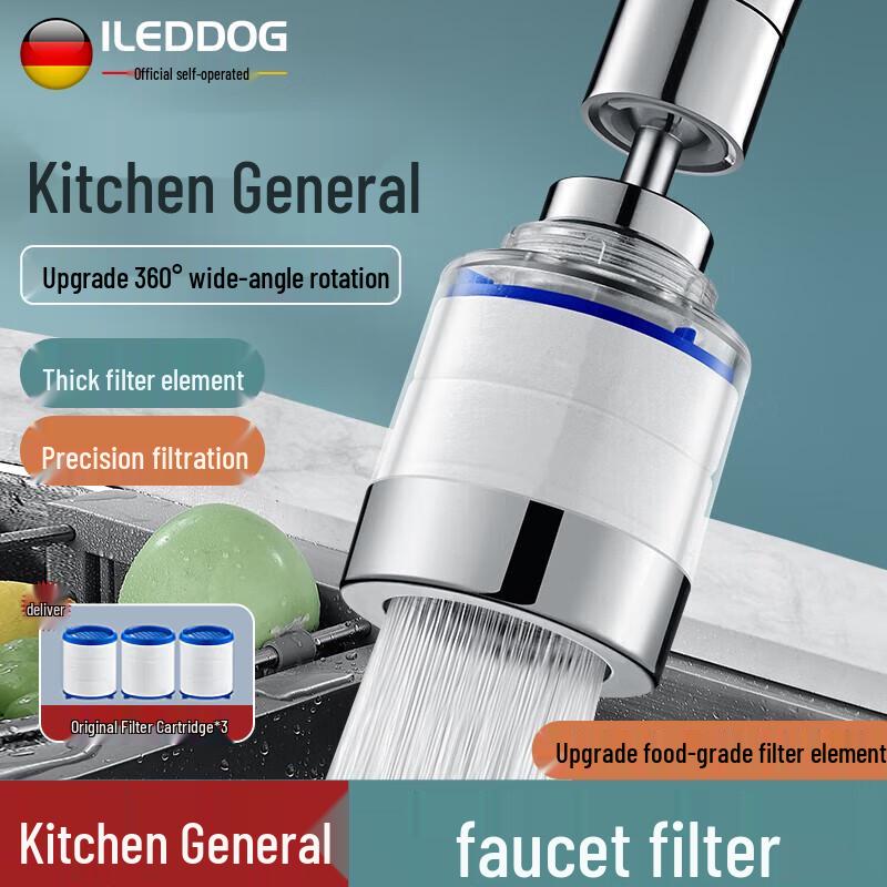 

iLeddog German Faucet Extender & Filter Aerator Standard