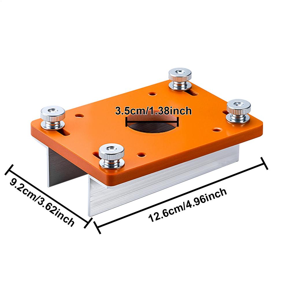 

Router Templates Ergonomic Router Guides for Woodworking Adjustable Board Arc Slotting Tool Guide for Joiner Handmade
