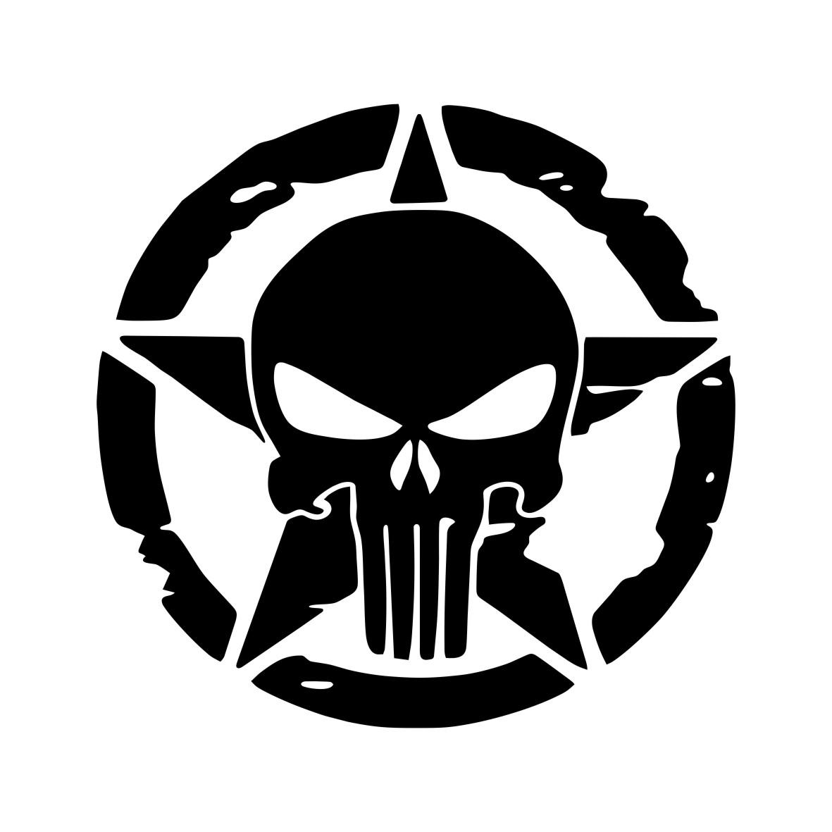 

Car Stickers Vinyl Decal Army Star Sticker For JEEP Wrangler and All Other 4x4 Models Accessories Decoration 15x15cm