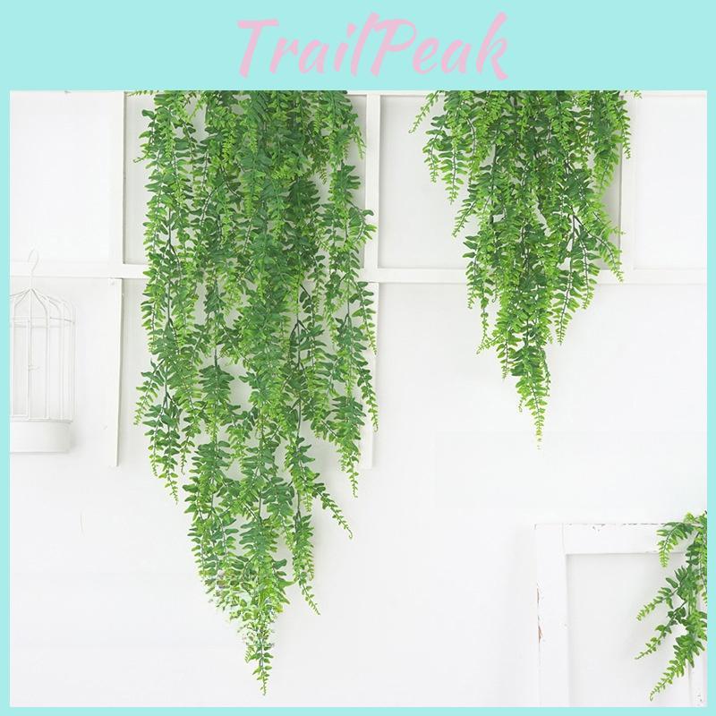 Plastic Grass Wall Hanging With Natural Texture 122cm For Garden Decor And Living Spaces