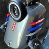 Motorcycle Electric Scooter Body Stickers & Claw-Shaped Wind Deflectors