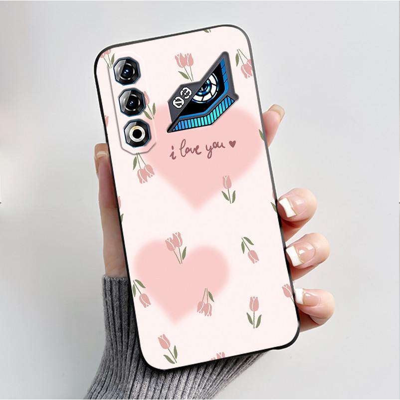 For ZTE Nubia Neo 3 Neo3 GT 5G Case Z2465N Shockproof Silicone TPU Butterfly Flower Back Cover For Nubia Neo 3GT Soft Phone Case