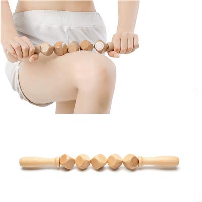 Masajeador de Terapia de Madera Rápido Anti-Celulitis Herramienta Gua Sha Masajeador de Tejido Profundo Para Cuerpo Rodillo de Maderoterapia Belleza Salud