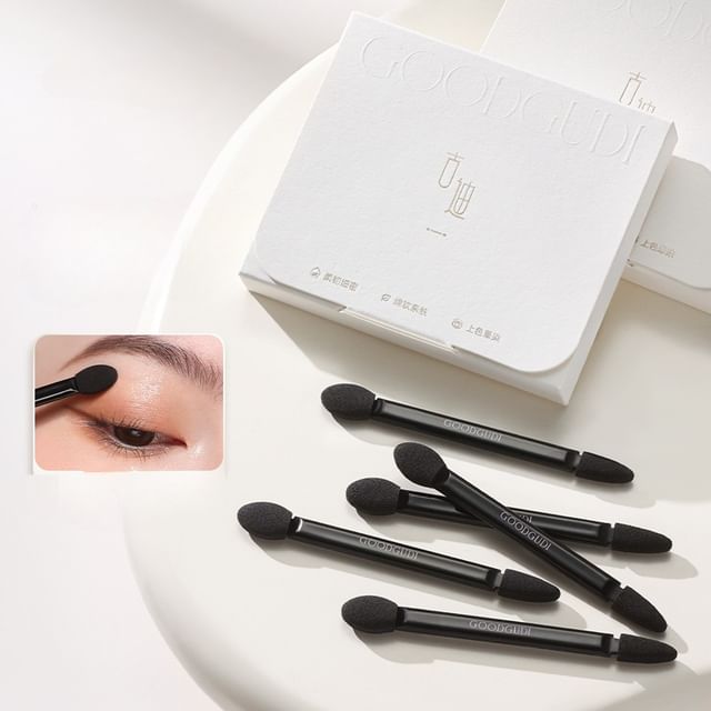 

Puremantis - Dual Head Eyeshadow Applicator / Set 10 Pcs