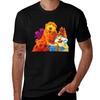 Bear And Friends Tshirt Comfortable Workout Short Sleeve Shirt Tshirt