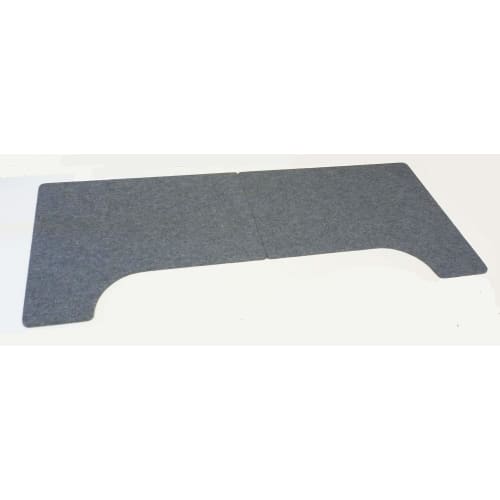 ITOMASA SPB700 Gray Soundproof Piano Board for Upright Pianos, Separate Left and Right Sides