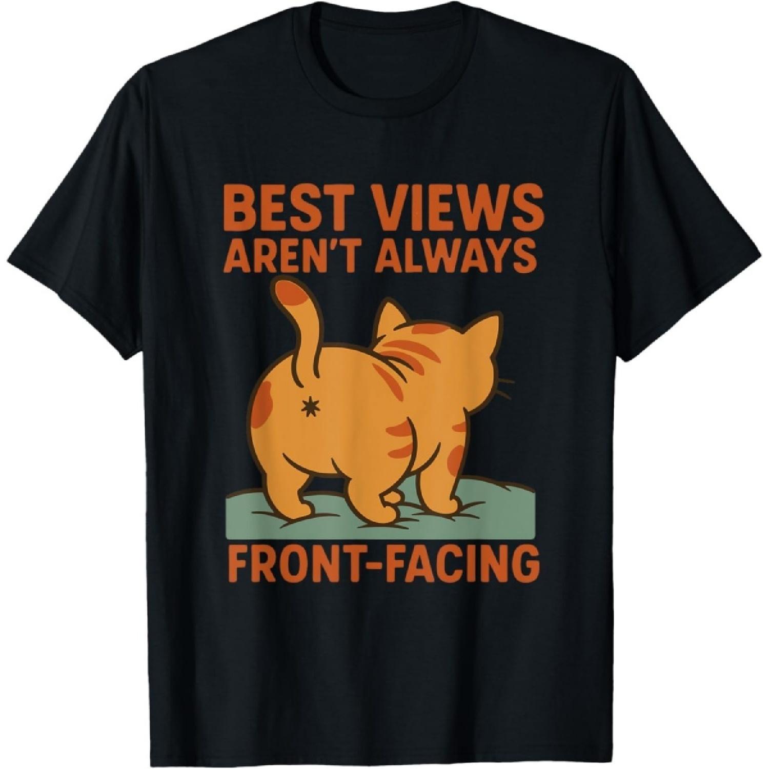 Funny Cat Meme Lovers Men Women Girls Boys Youth Teen Retro T-Shirt S