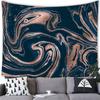 Silk-Textured Pigment Blending Digital-Printed Polyester Tapestries Living Rooms Bedrooms Macrame Wall Hanging Room Decor