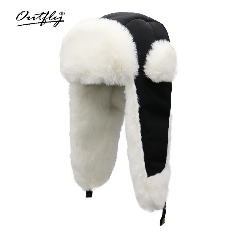 

Зимняя новая плюшевая шапка мужская модная уличная теплая защита ушей шапка-пуловер плюшевая утолщенная защита от холода Adjustable чёрный