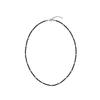 NORMALLEE [White Gold] Mini Onyx Necklace