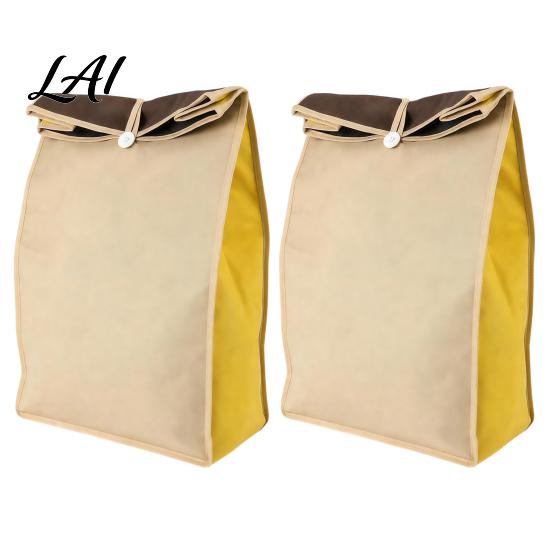 Kitchen Shelf Potato Bag, Self Sealing Storage Accessories Breathable Non-woven Roll Top Closures Durable