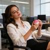 Simulation Steamed Bun Toy Stress Relief Dumpling Squeeze Sensory Fidget Toy Stretchy Decompression Dough Ball Desk Toy