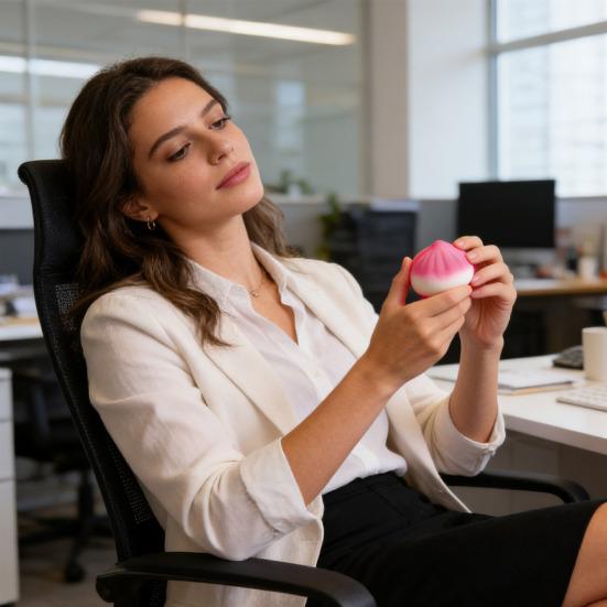 Simulation Steamed Bun Toy Stress Relief Dumpling Squeeze Sensory Fidget Toy Stretchy Decompression Dough Ball Desk Toy