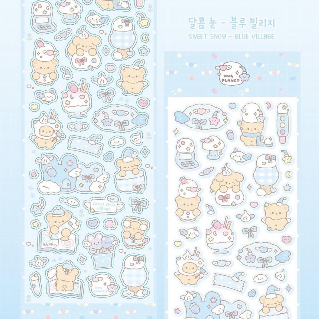 Korean Cartoon Cute Doodle Puppy Stickers for DIY Decoration