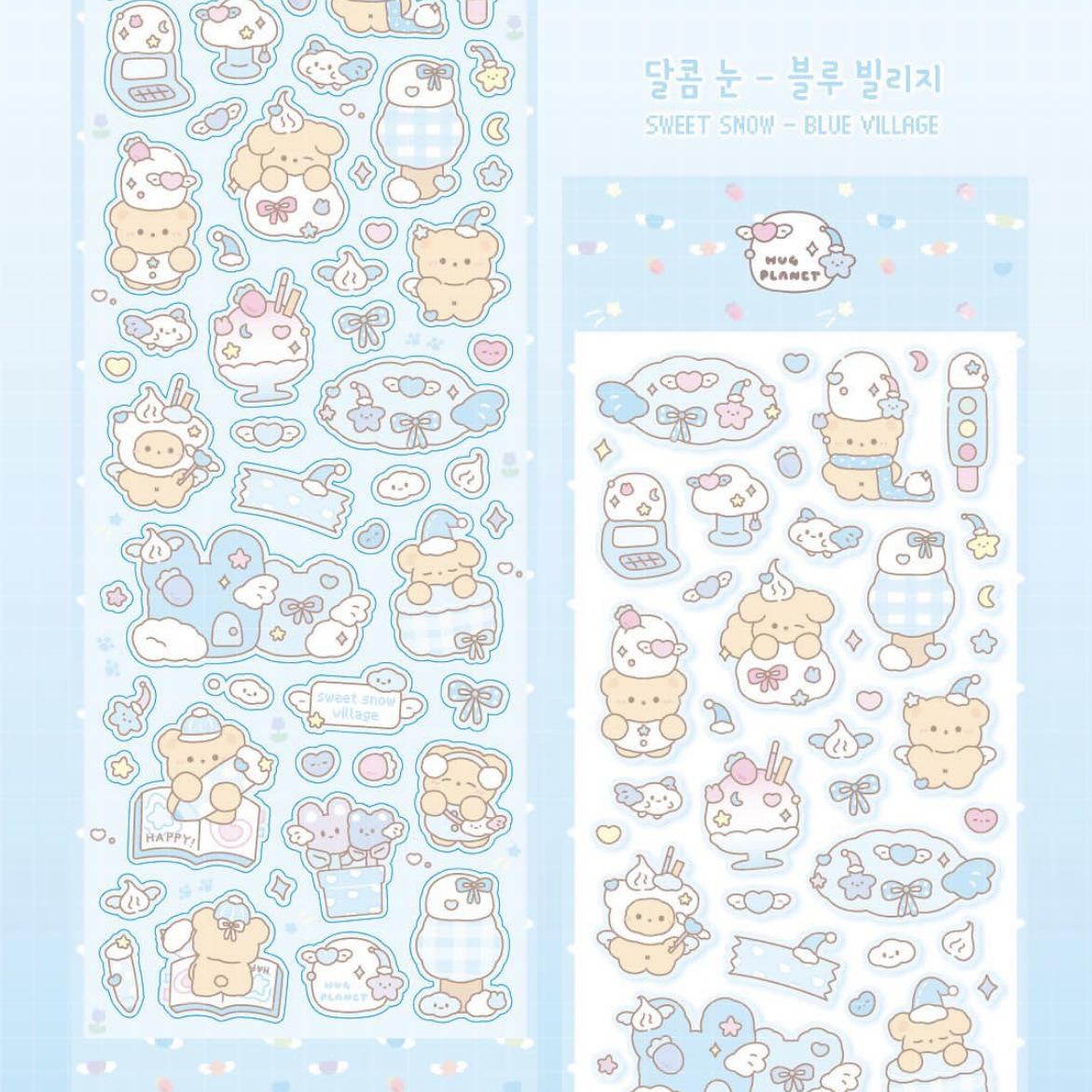 

Корейские мультяшные милые стикеры с щенками-дудлами для DIY-декора