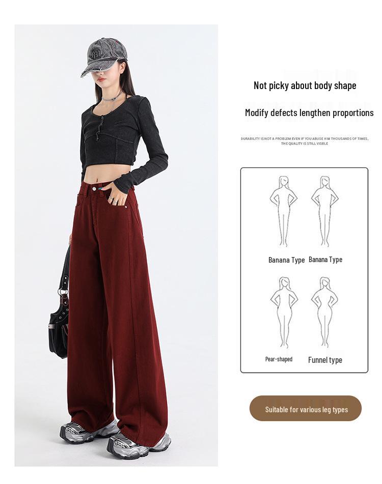 Dámské džíny s vysokým pasem a širokými nohavicemi - Kolekce jaro 2025