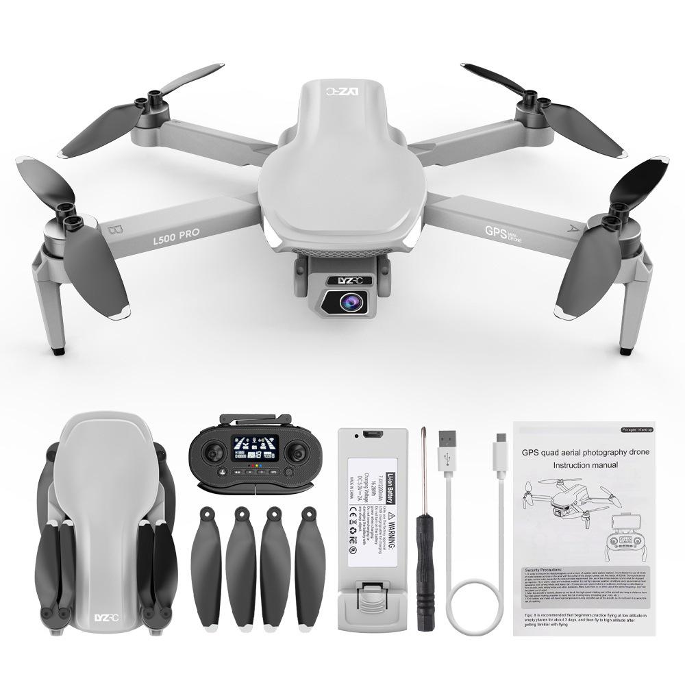 L500 PRO 4K HD Brushless Quadcopter with GPS Return, Long Endurance, and 5G Remote Control.