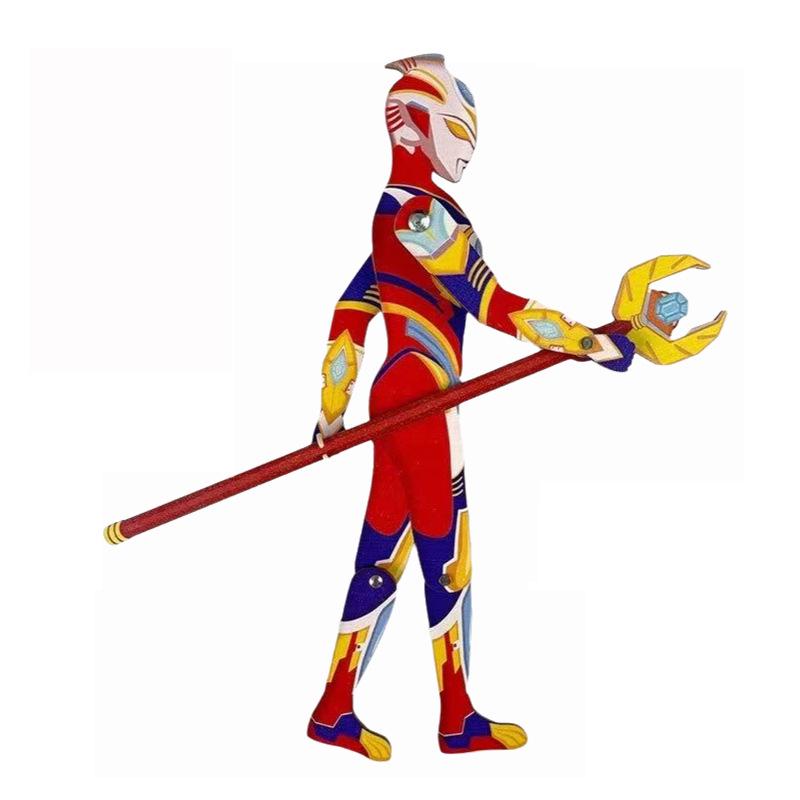 Xian Porcelain Wood Shadow Puppet: Shaanxi Journey to the West Handcrafted Souvenirs