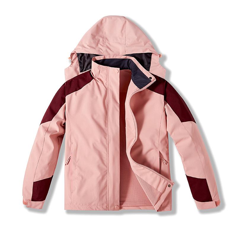 Sports Hardshell Men's Spring and Autumn Running Coat Outdoor Couple Hardshell Casual Hooded Jacket Waterproof Windbreaker