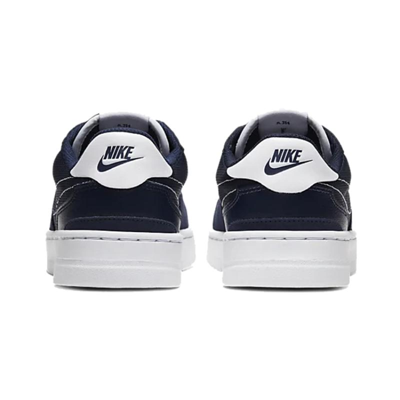 Nike Squash Type Low Top Kids' Skateboarding Shoes Dark Blue Sneakers CJ4119-400