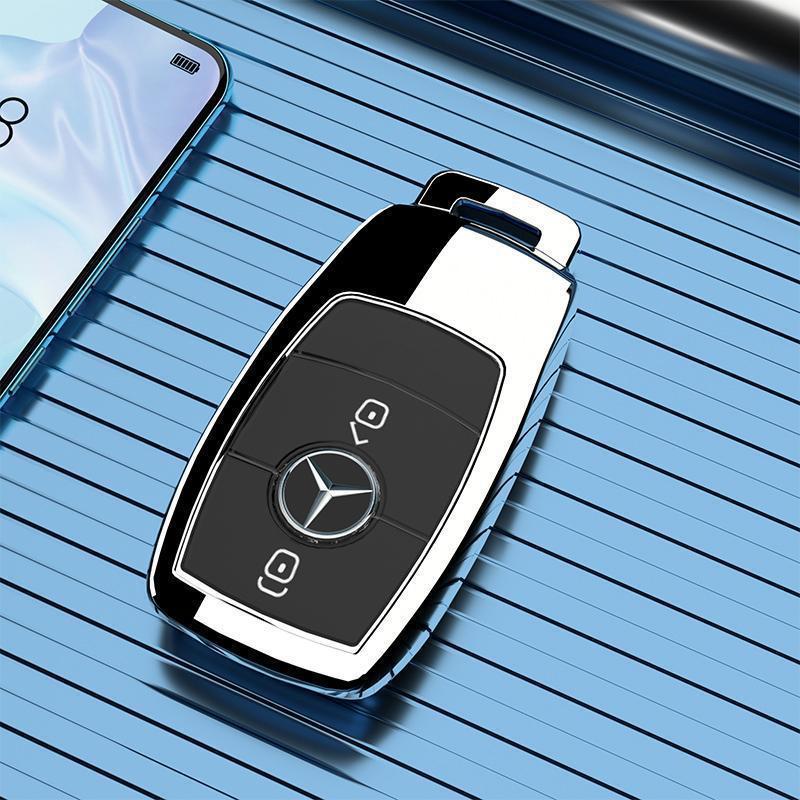 Mercedes GLA200 Key Cover: Premium Men's & Women's Protective Shell for 24 Models with Two-Button Full Package.